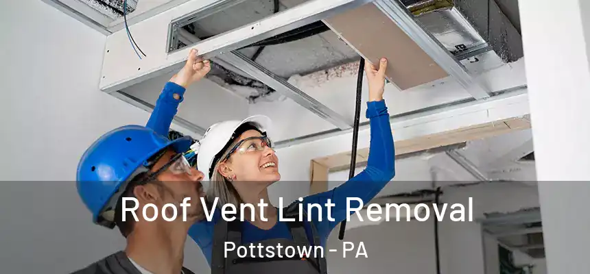 Roof Vent Lint Removal Pottstown - PA